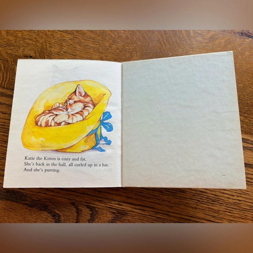 Vintage Katie the Kitten by Little Golden Books - copyright- 1982 - Picture 13 of 14